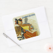 Palais de Glace Vierkante Sticker (Envelop)