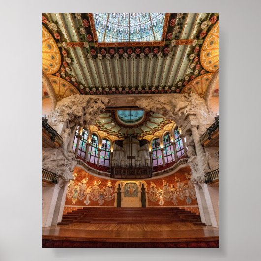 Palais de la musica catalana poster (Voorkant)