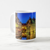 Palais de l'Ile gevangenis en kanaal in de oude st Koffiemok (Voorkant links)