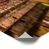 Palais de l'Ile gevangenis in de oude stad Annecy, Poster (Hoek)