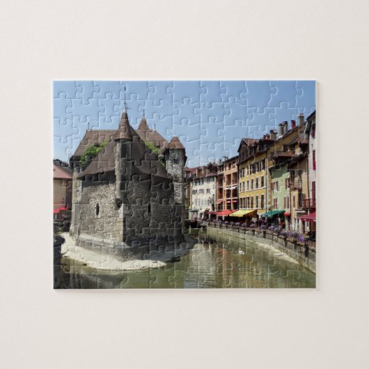 Palais de l'Isle in Picturesque Annecy, Frankrijk Legpuzzel (Horizontaal)
