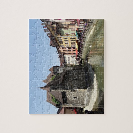 Palais de l'Isle in Picturesque Annecy, Frankrijk Legpuzzel (Verticaal)
