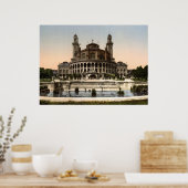 Palais du Trocadéro - Weltausstellung Paris Poster (Keuken)