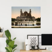 Palais du Trocadéro - Weltausstellung Paris Poster (Thuiskantoor)