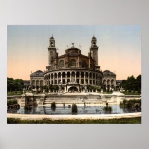 Palais du Trocadéro - Weltausstellung Paris Poster
