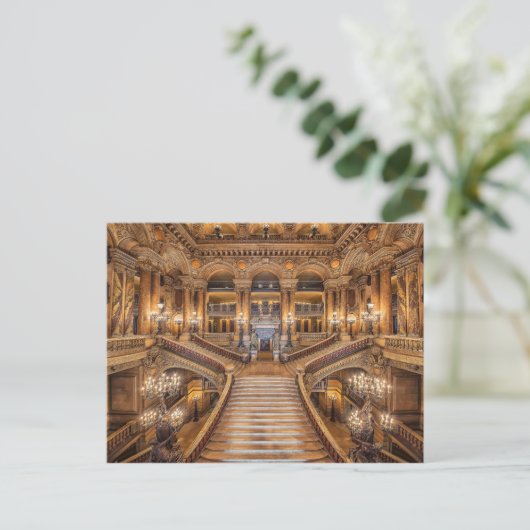 Palais Garnier Briefkaart (Staand voorkant)