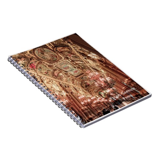 Palais Garnier Opera. Parijs. Frankrijk. Notitieboek (Rechterzijde)