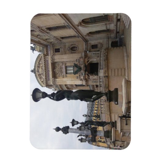 Palais Garnier. Parijs. Frankrijk. Magneet (Verticaal)