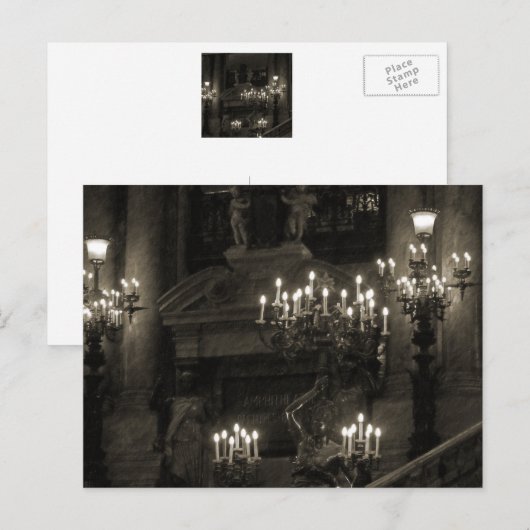 Palais Garnier Paris Frankrijk Briefkaart (Voorkant / Achterkant)