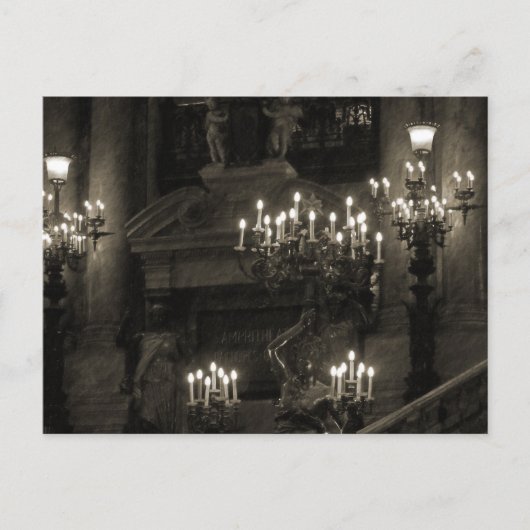 Palais Garnier Paris Frankrijk Briefkaart (Voorkant)