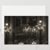 Palais Garnier Paris Frankrijk Briefpapier (Voorkant / Achterkant)