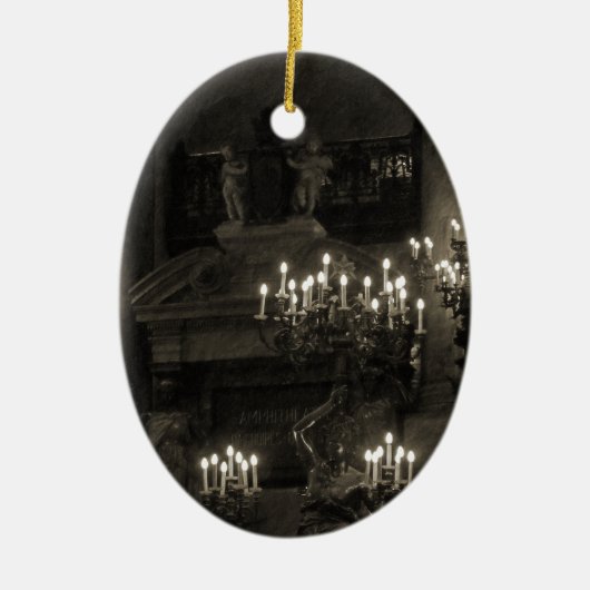 Palais Garnier Paris Frankrijk Keramisch Ornament (Voorkant)