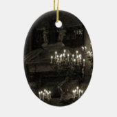 Palais Garnier Paris Frankrijk Keramisch Ornament (Achterkant)