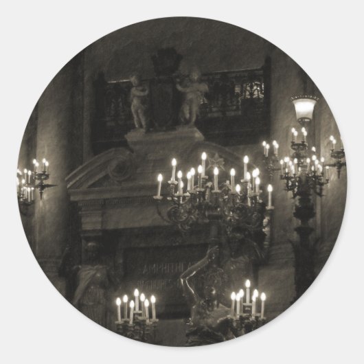 Palais Garnier Paris Frankrijk Ronde Sticker (Voorkant)