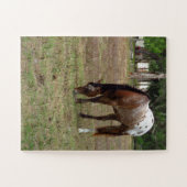 Palamino Horse Puzzle Legpuzzel (Horizontaal)