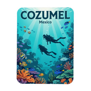 Palancar Reef, Cozumel Mexico Magneet