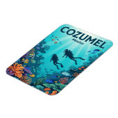 Palancar Reef, Cozumel Mexico Magneet (Linkerzijde)