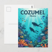 Palancar-rif, Cozumel Mexico Briefkaart (Voorkant / Achterkant)