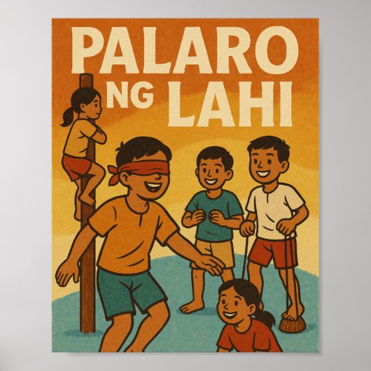 Palaro ng Lahi Poster (Voorkant)