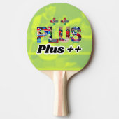 Palas de Ping Pong Plus ++ Tafeltennisbatje (Voorkant)