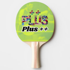Palas de Ping Pong Plus ++ Tafeltennisbatje