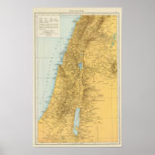 Palastina - Palestine Atlas Map Poster (Voorkant)