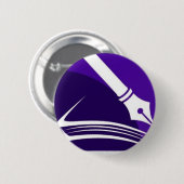 Palatiaans Creatie Logo Ronde Button 5,7 Cm (Voorkant /achterkant)