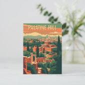 Palatijn, Rome, Italië ruïneert kunst Briefkaart (Staand voorkant)