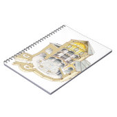 Palatine Chapel. Aken. Duitsland Notitieboek (Linkerzijde)