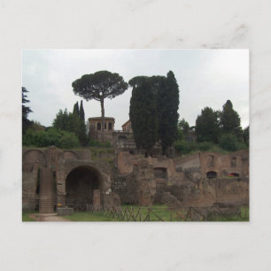Palatine Hill in Rome, Italië Briefkaart