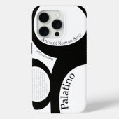 Palatino Typography Demo Case-Mate iPhone Case (Achterkant)