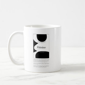 Palatino Typography Koffiemok