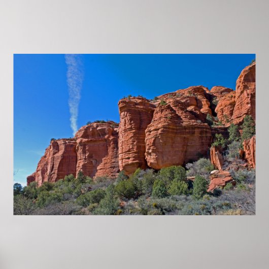 Palatki Red Rocks 3288 Poster (Voorkant)