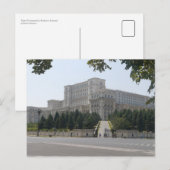Palatul Parlamentului, Boekarest, Roemenië Briefkaart (Voorkant / Achterkant)