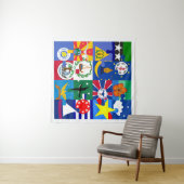 Palau 16 Staten van Belau Decor Wandkleed (In Situ (horizontaal))