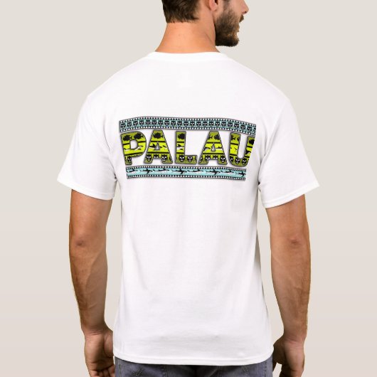 Palau art t-shirt (Achterkant)