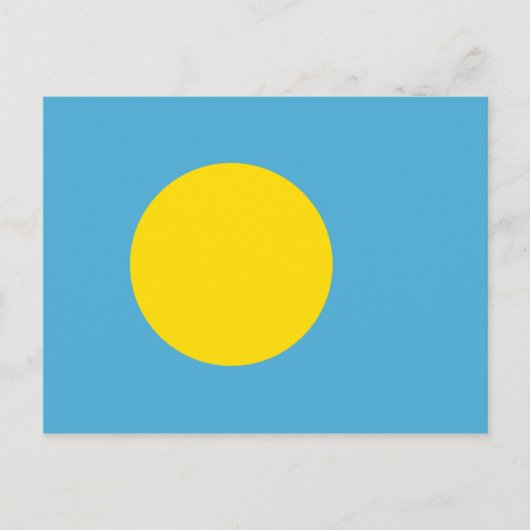 palau briefkaart (Voorkant)