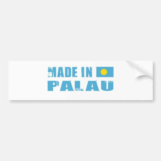 PALAU BUMPERSTICKER (Voorkant)