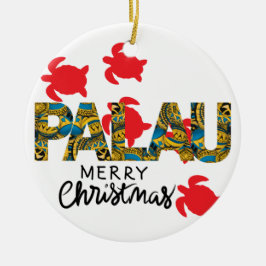 Palau Christmas Ornament