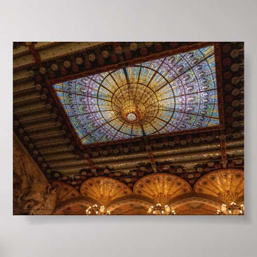 Palau de la Música Catalana Poster (Voorkant)