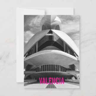 Palau de les Arts Reina Sofia, Valencia Briefkaart