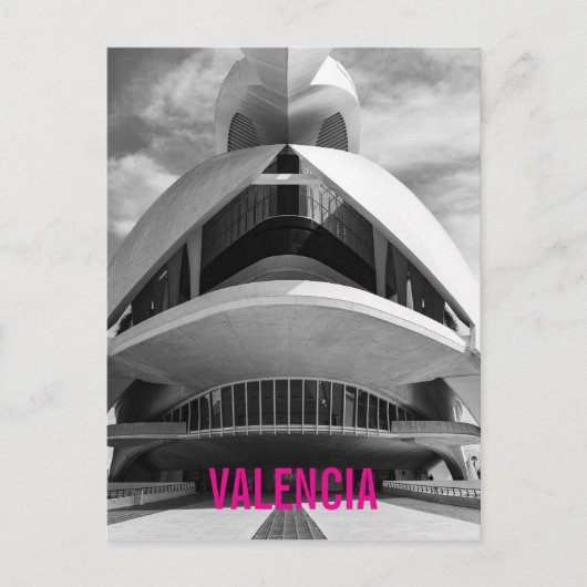 Palau de les Arts Reina Sofia, Valencia Briefkaart (Voorkant)