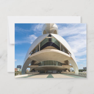 Palau de les Arts Reina Sofia, Valencia Briefkaart
