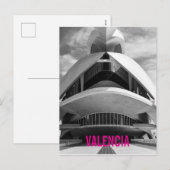 Palau de les Arts Reina Sofia, Valencia Feestdagenkaart (Voorkant / Achterkant)