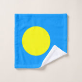 Palau Flag Bad Handdoek (Wasdoekje)