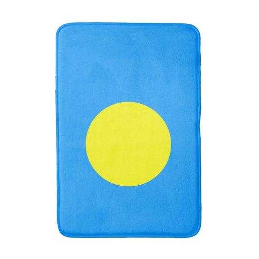 Palau Flag Badmat (Voorkant Verticaal)