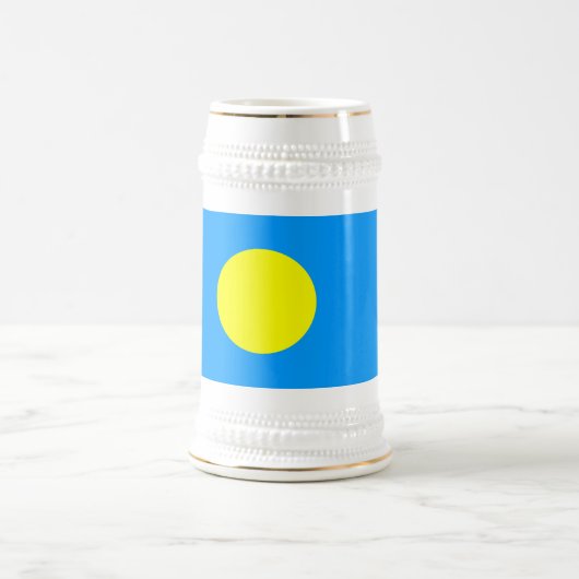 Palau Flag Bierpul (Center)