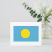 Palau Flag Briefkaart (Staand voorkant)