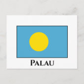 Palau Flag Briefkaart (Voorkant)