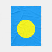 Palau Flag Fleece Deken (Voorkant)